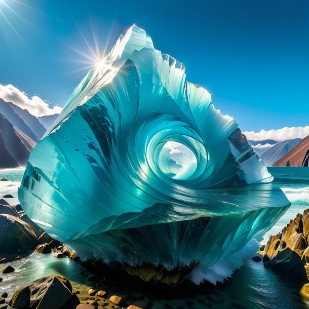 Photo of a aquamarine marvel of peru