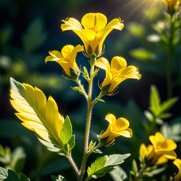 Image of a yellow goosefoot