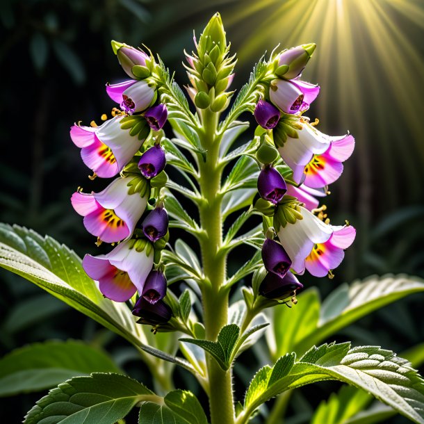 Image of a olive foxglove