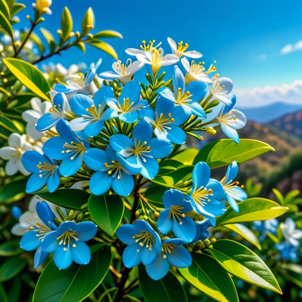 "dépistage d'une jessamine d'azur, espagnol"