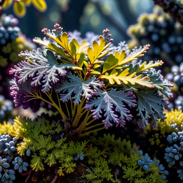 Photo of a plum lichen