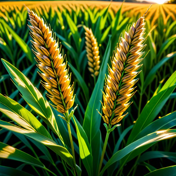 Picture of a wheat laurel