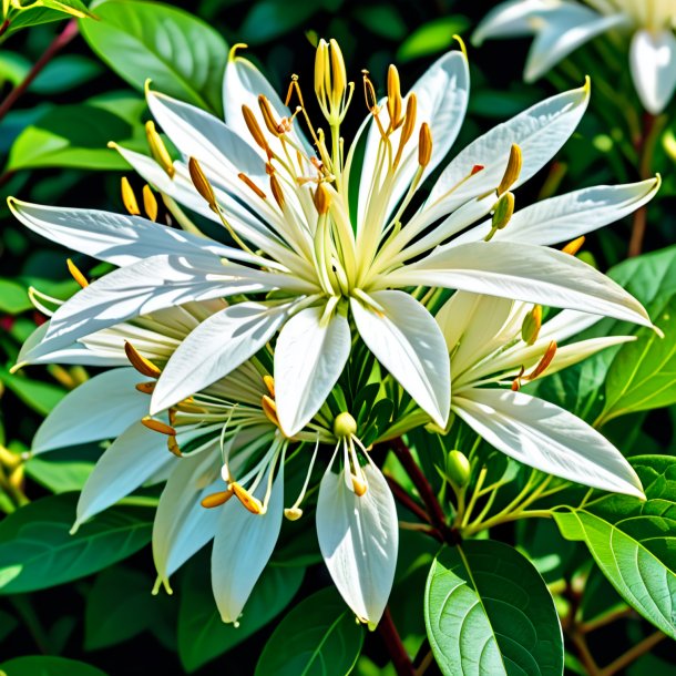 Pic of a white honeysuckle