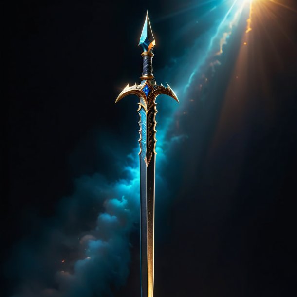 Imagery of a black king's spear