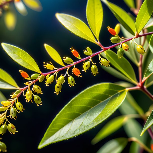 Foto de um dodder de azeitona