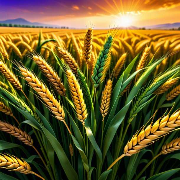 Picture of a wheat vest from gypsum