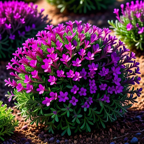 Imagery of a magenta thyme