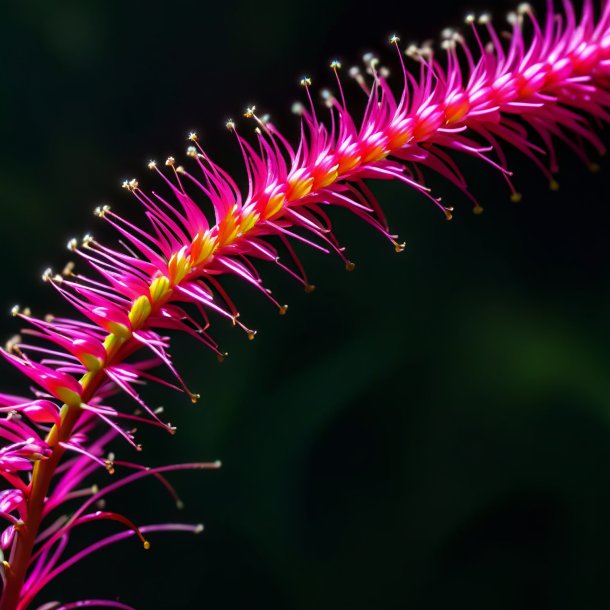 Drawing of a magenta dodder