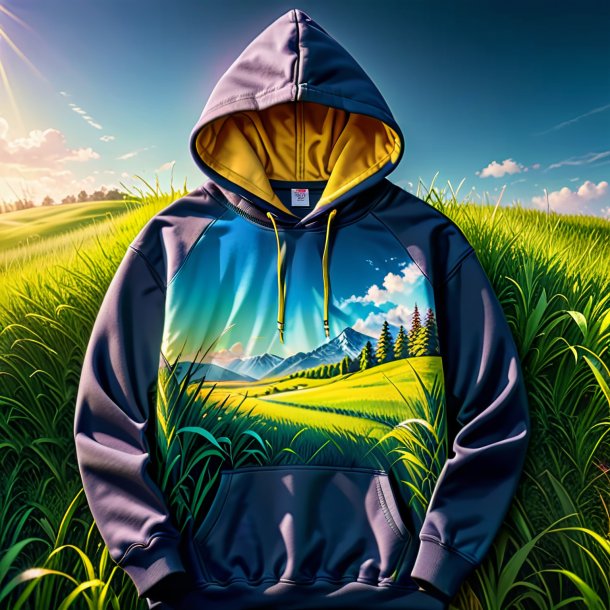 Pic of a olden hoodie from grass