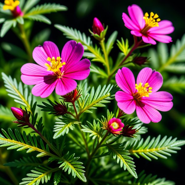 Pic of a magenta silverweed