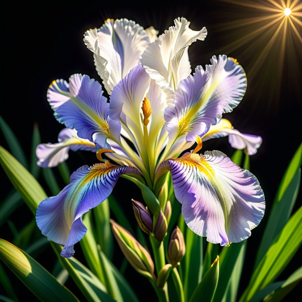 Pic of a khaki iris