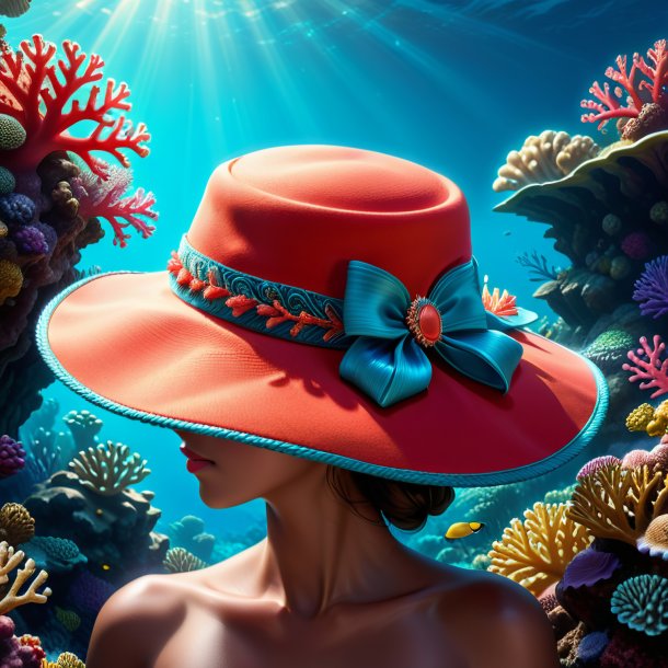 Illustration d'un chapeau de corail de pierre