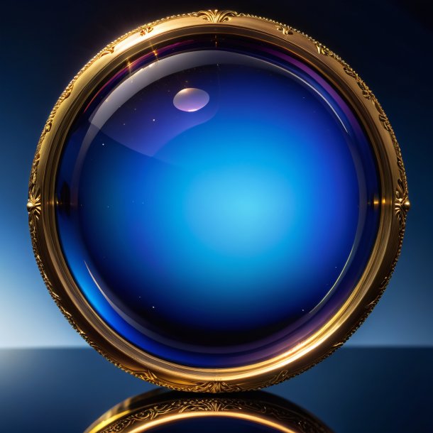 Image of a navy blue venus's looking glass