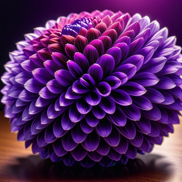 Pic of a purple elastic momordica