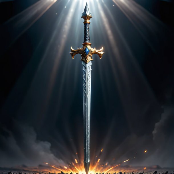 Figure of a gray king's spear