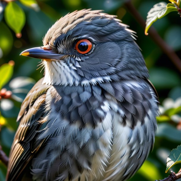 Portrait of a gray wake-robin