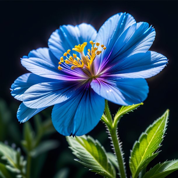 "photo of a azure gillyflower, stock"