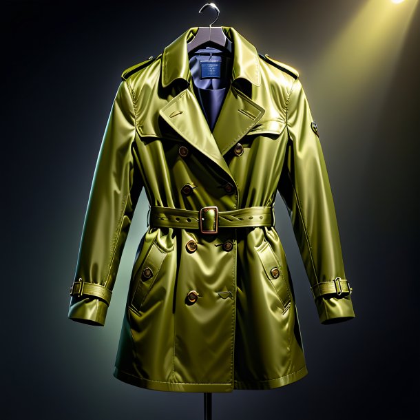 Sketch of a olive coat from metal