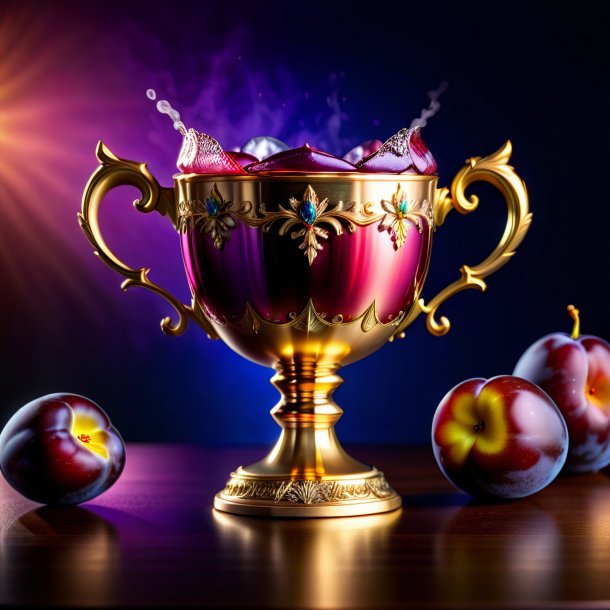 Photo of a plum queen's cup