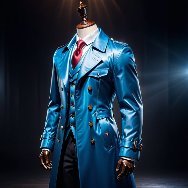 Pic of a blue coat from iron