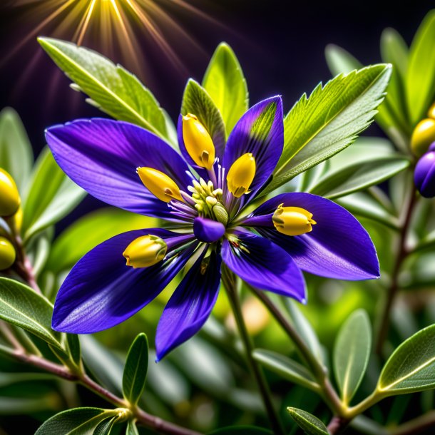 Photo of a olive christmas aconite