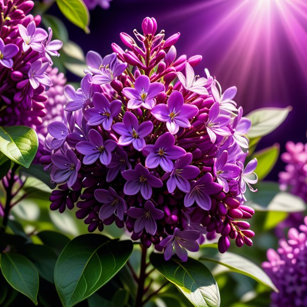 Pic of a magenta lilac