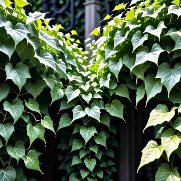 Photography of a white ivy