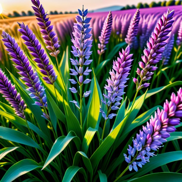 Photography of a wheat lilac