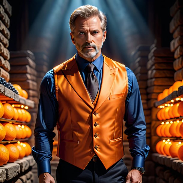 Image of a orange vest from stone