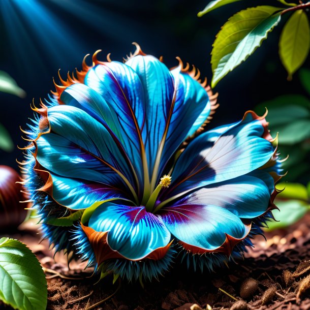 Image of a blue chestnut