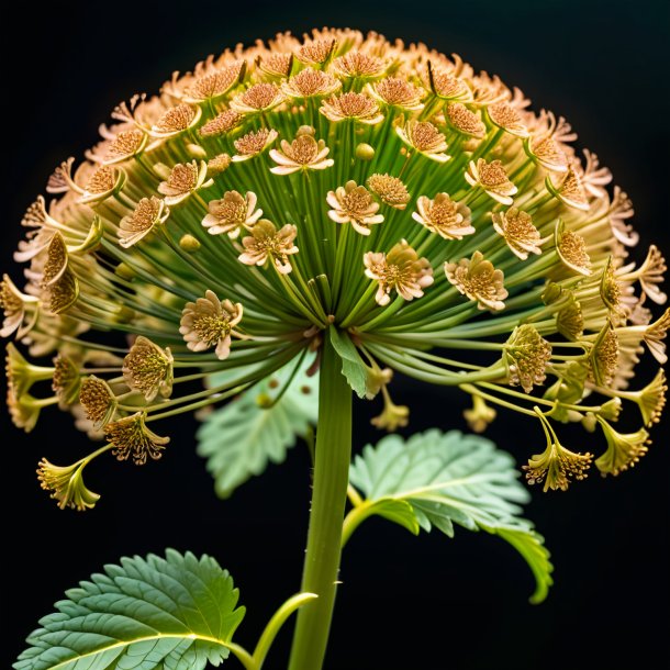 Photo of a brown angelica