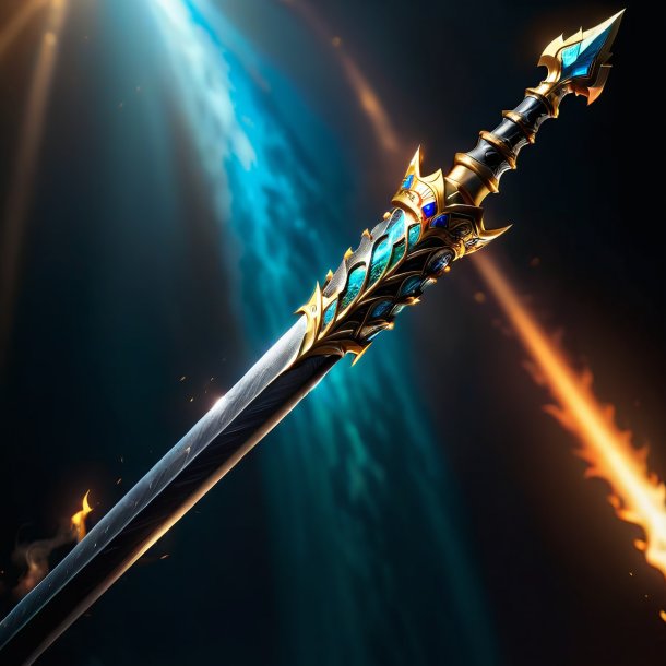 Photo of a black king's spear